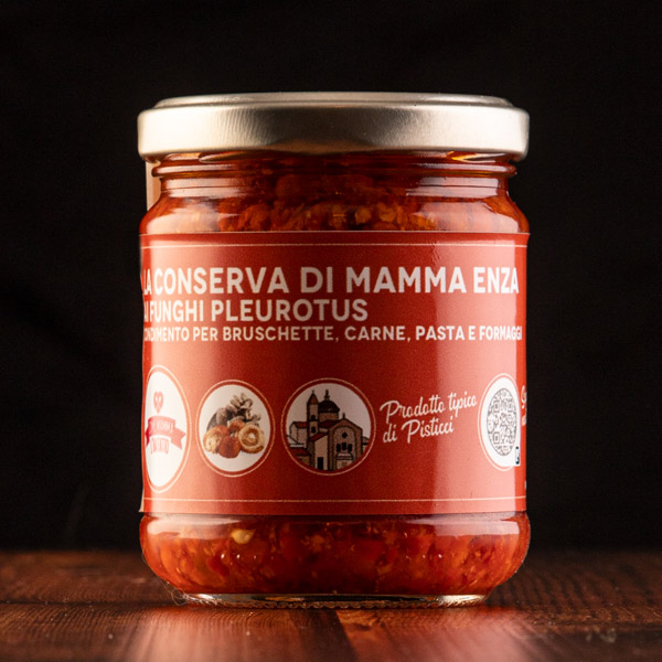 Conserva di Mamma Enza con peperoni e funghi - come mamma l'ha fatto