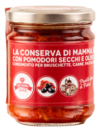 conserva di Mamma Enza pomodori secchi e olive conserva di Mamma Enza pomodori secchi e olive